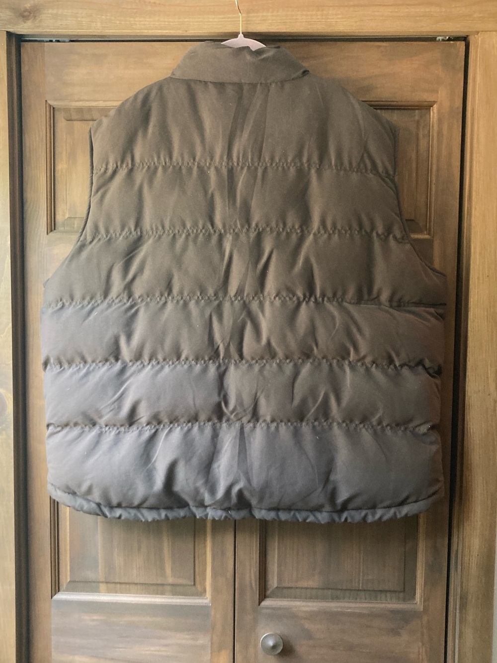 St. John’s Bay Mens Brown Zip-up Puffer Vest 3X - Picture 2 of 6
